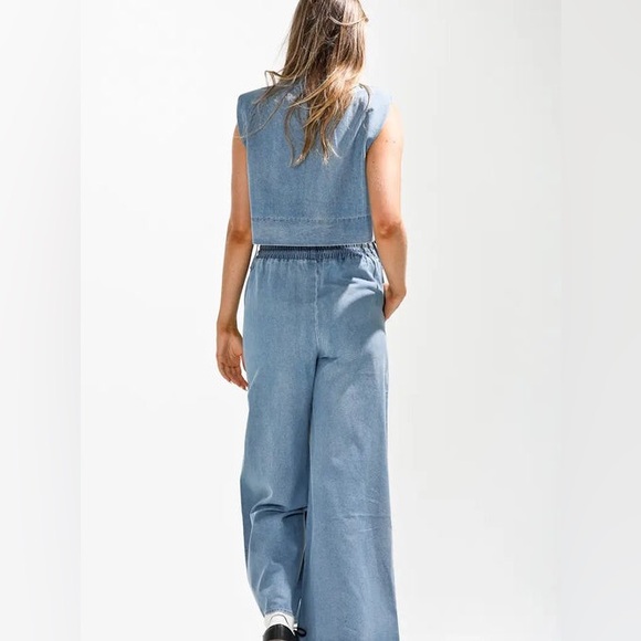 Cloud Wash Denim Set - Picture 3 of 5